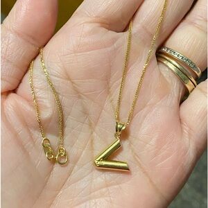 Real 18k Saudi gold necklace